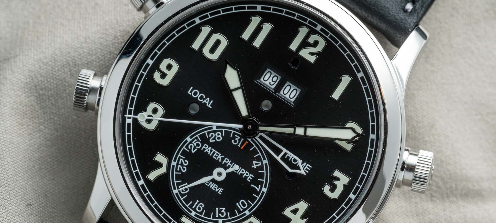 10 watches - Patek Philippe Pilot Travel Time Alarm