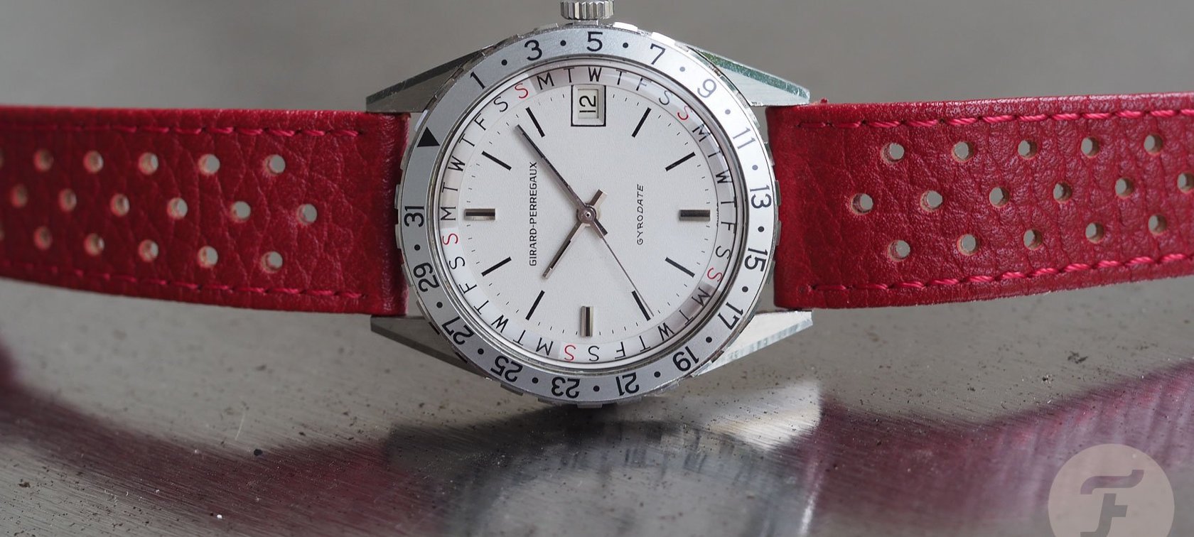 Girard-Perregaux Gyrodate 9080 Watch 2