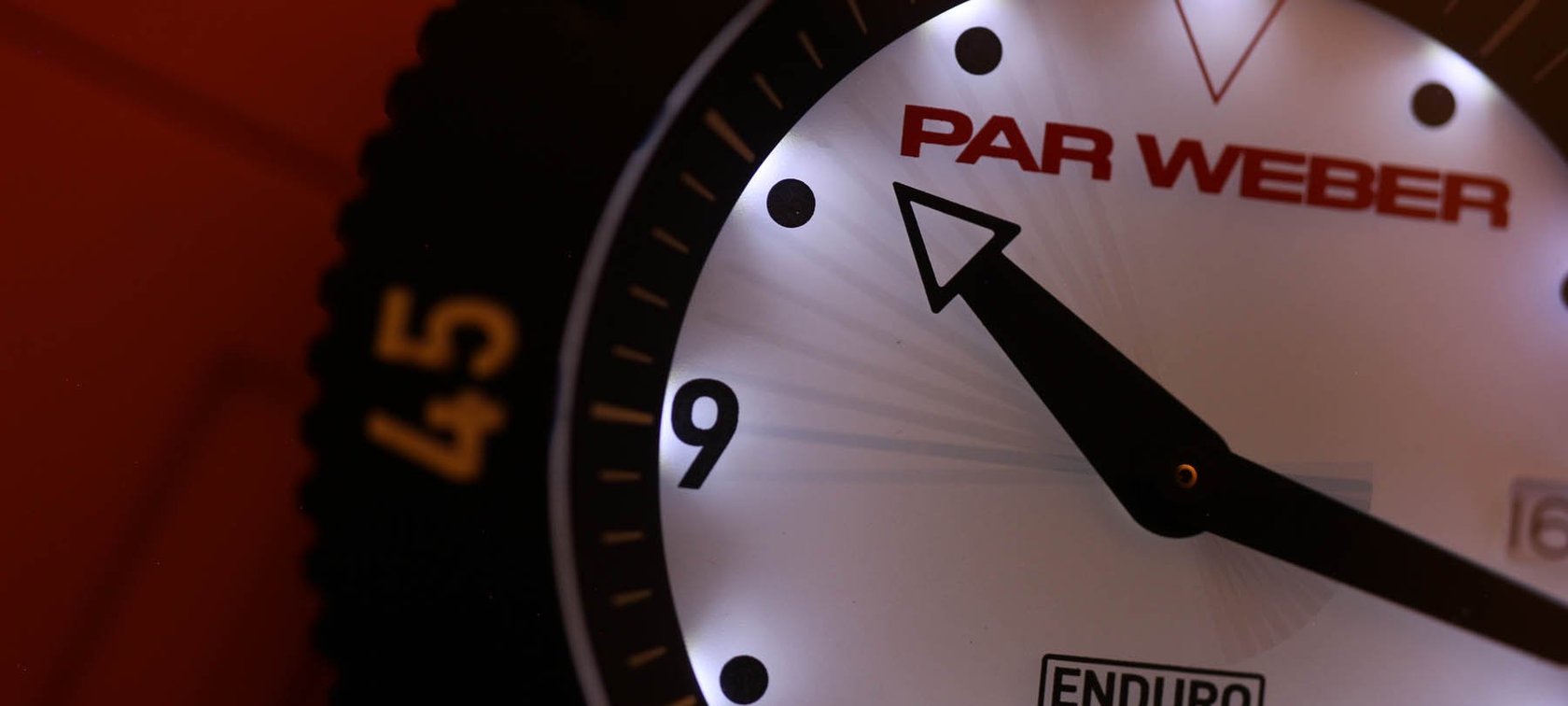 Hands-On With The Always Illuminated Par Weber Coefficient Watch