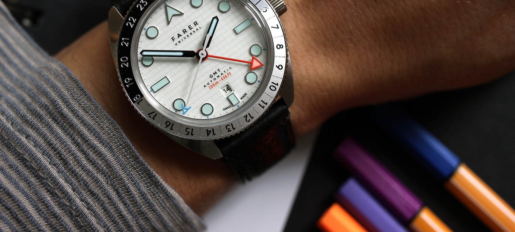 Hands-On With The Farer Maze GMT Watch