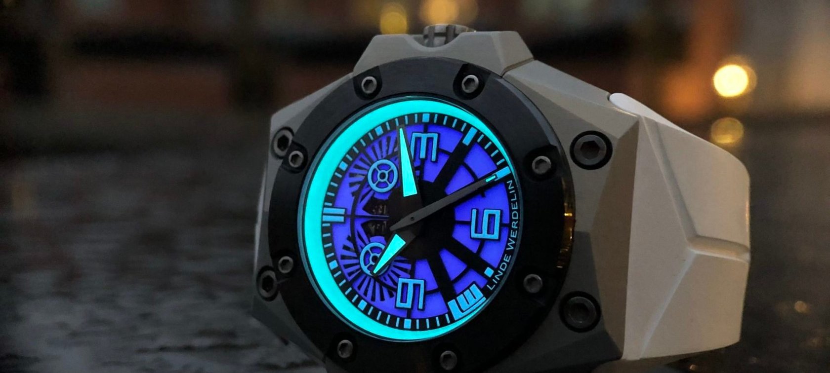 Linde Werdelin × Black Badger Oktopus Blue Sea