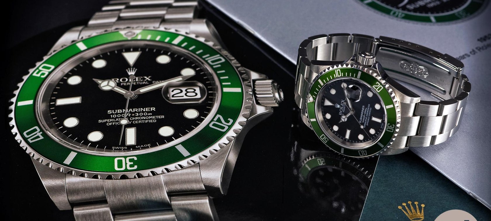 Rolex Submariner 16610LV Green
