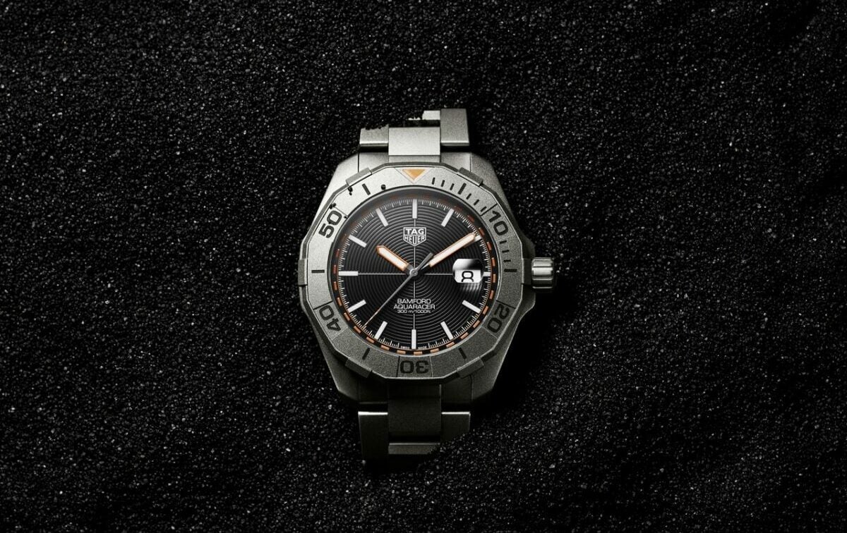 TAG Heuer × Bamford Aquaracer Is A Gritty Take On A Classic Dive Watch