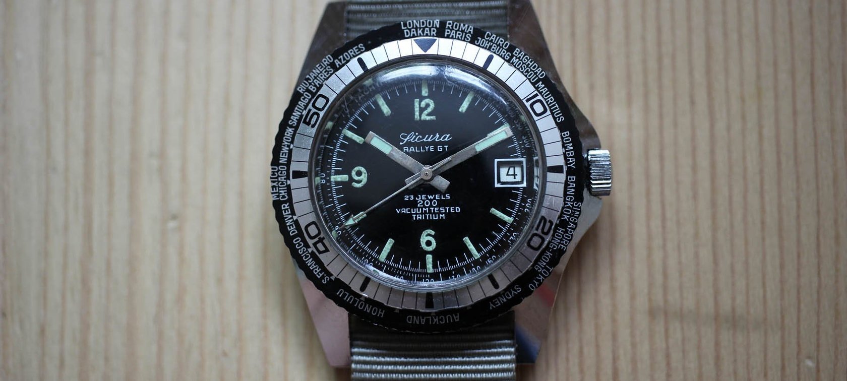 #TBT Ernest Schneider And The Twin Bezel Sicura Rally GT