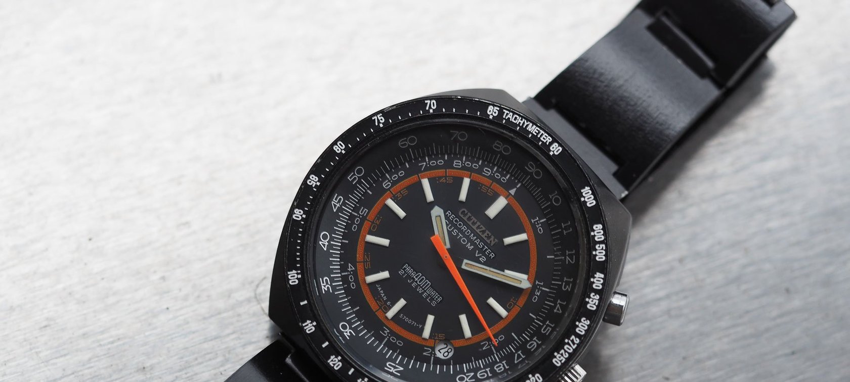 Citizen Recordmaster Rally Custom Watch 2