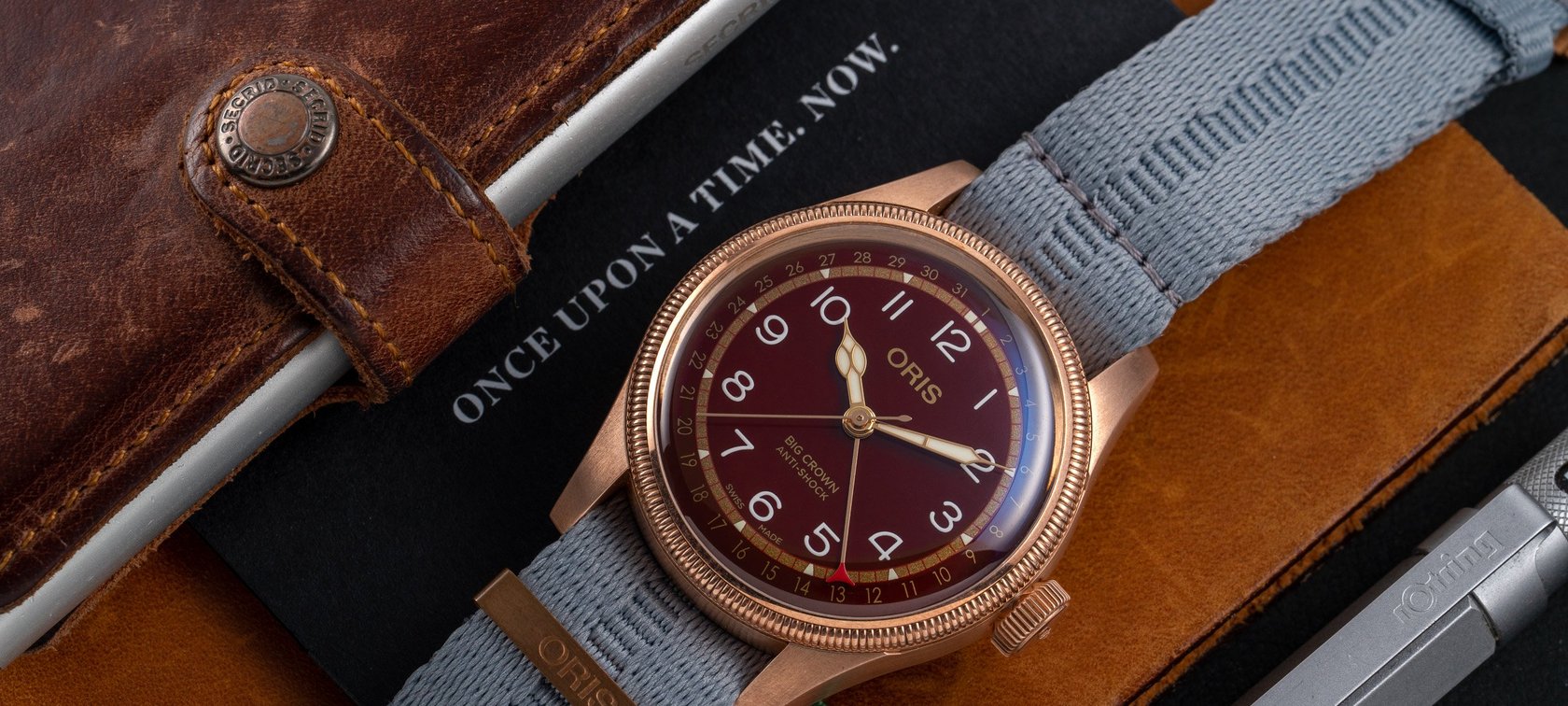 The Fratelloris Watch Project —  Big Crown Bronze Pointer Date