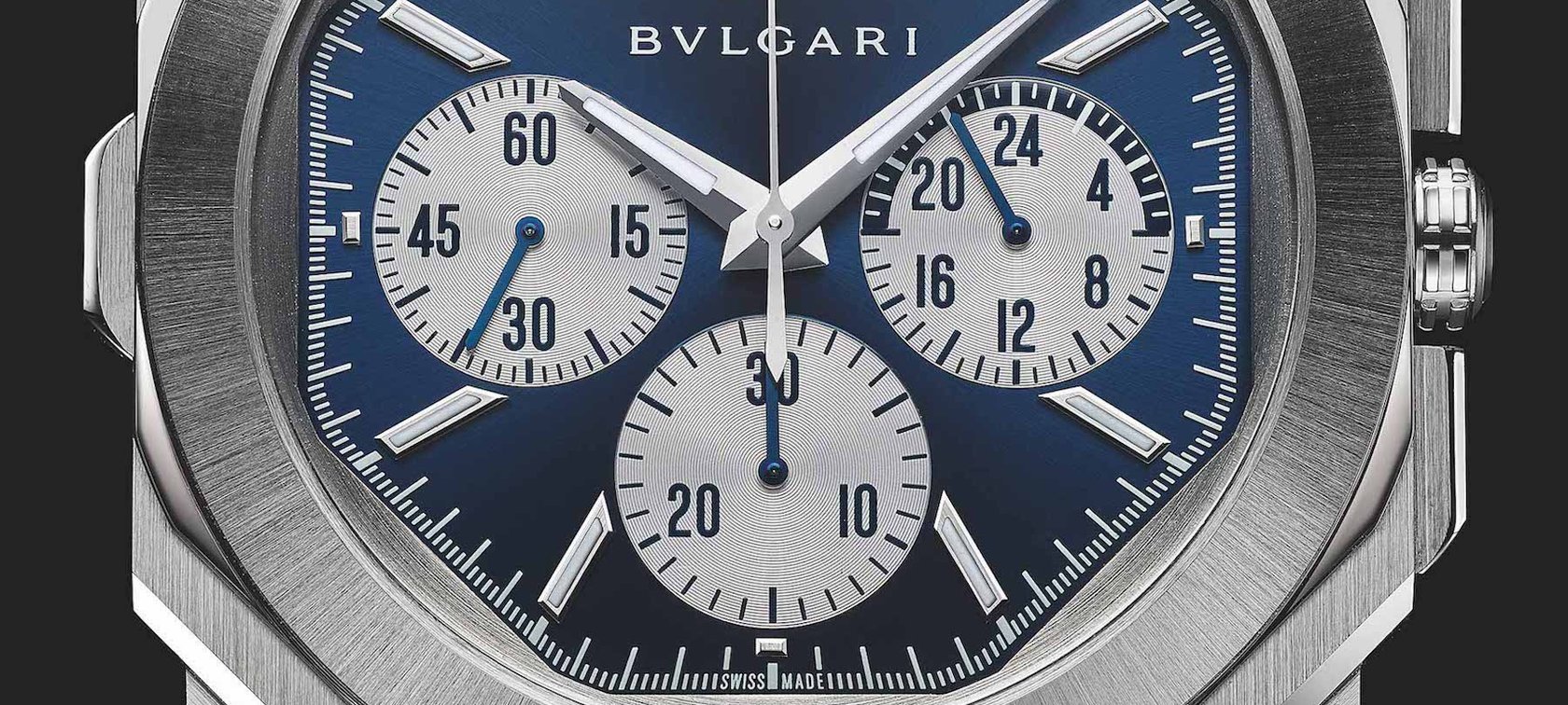 Bvlgari Octo Finissimo S Chronograph GMT 103467 With Reverse Blue Panda Dial Is A Multi-Functional Masterpiece