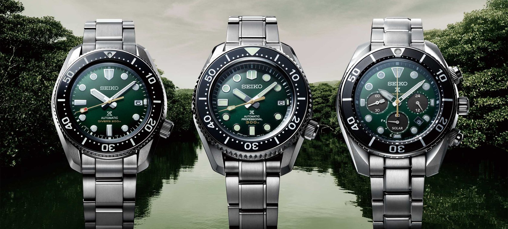 Hot Take: Green Seiko Prospex Diver’s Limited Editions, Presage And Astron Models Too