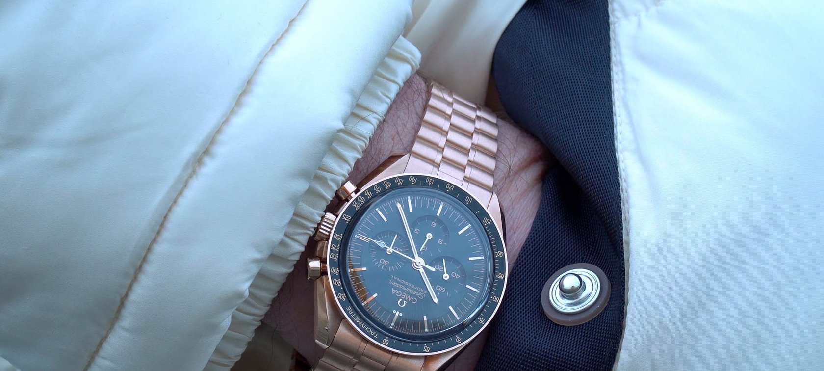 SpeedyTuesday: Hands-On With The Omega Speedmaster Sedna Gold