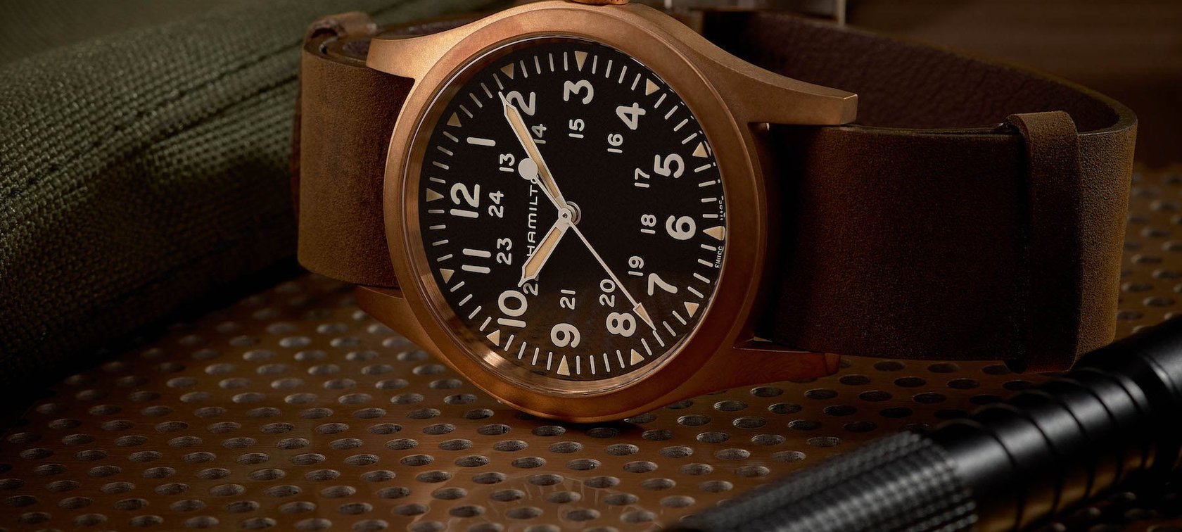 Hamilton-Khaki-Field-Mechanical-Watch-Bronze