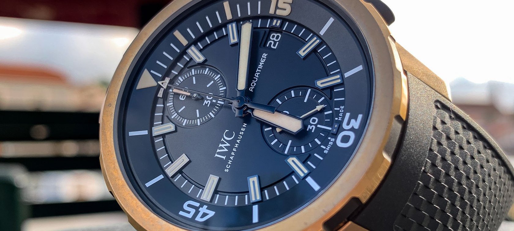 IWC Aquatimer Expedition Charles Darwin Bronze