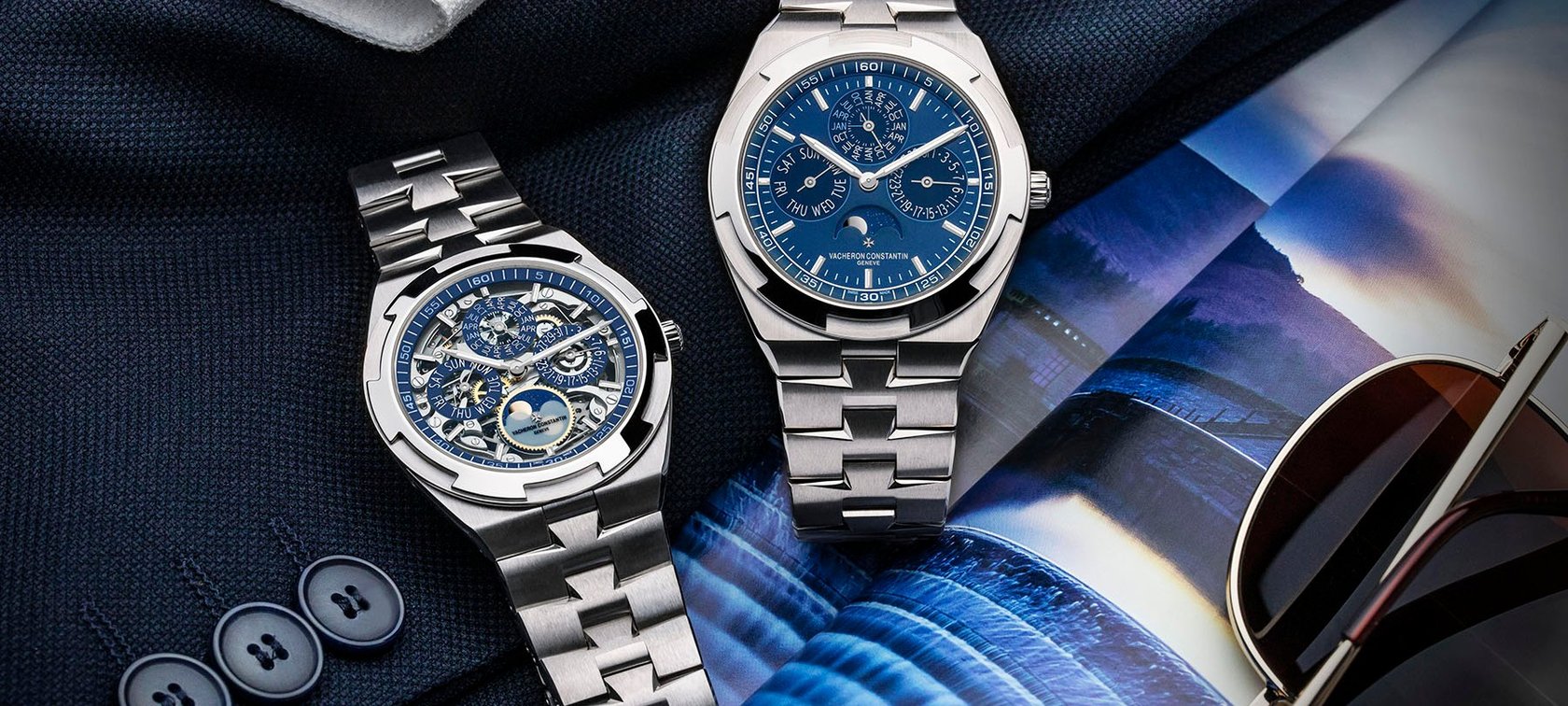 Vacheron Constantin Overseas Skeleton blue