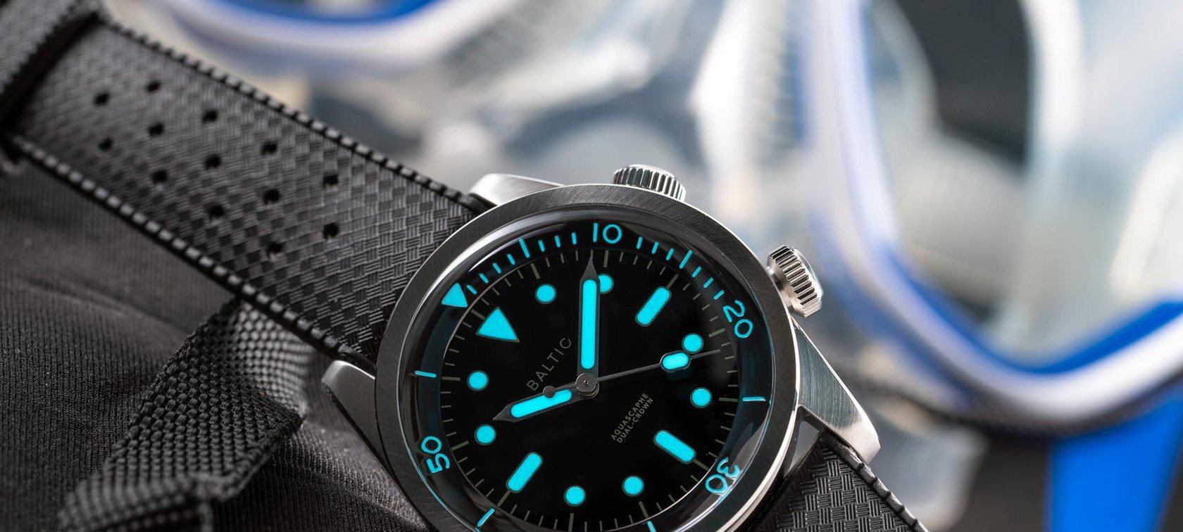 The Baltic Aquascaphe Dual Crown Is A Diver In A Legedary Compressor Case