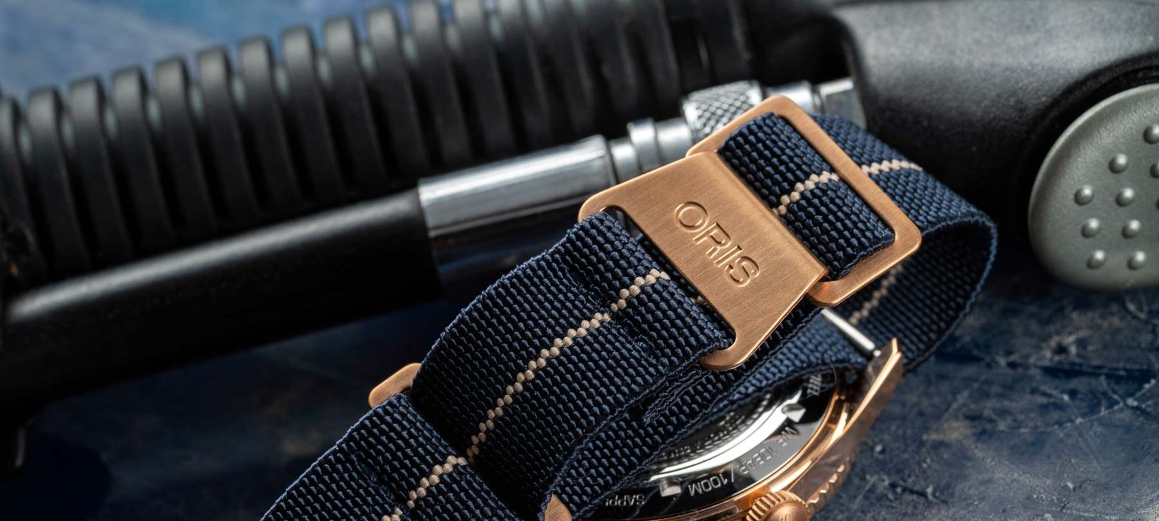 Oris Carl Brashear Calibre 401 Eriika’s original strap