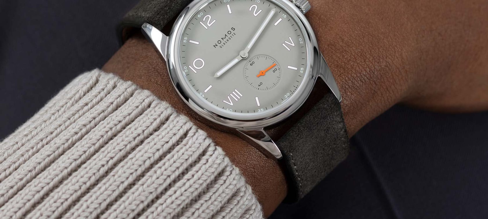 NOMOS Club Campus Absolute Gray And Future Orange Watches