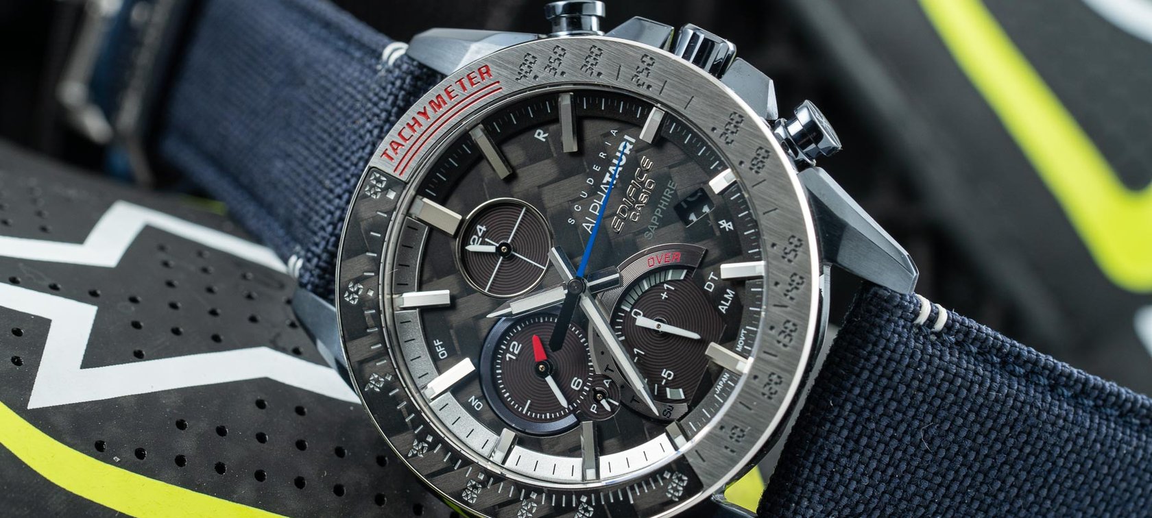 Casio Edifice EQB-1000AT-1A Scuderia AlphaTauri