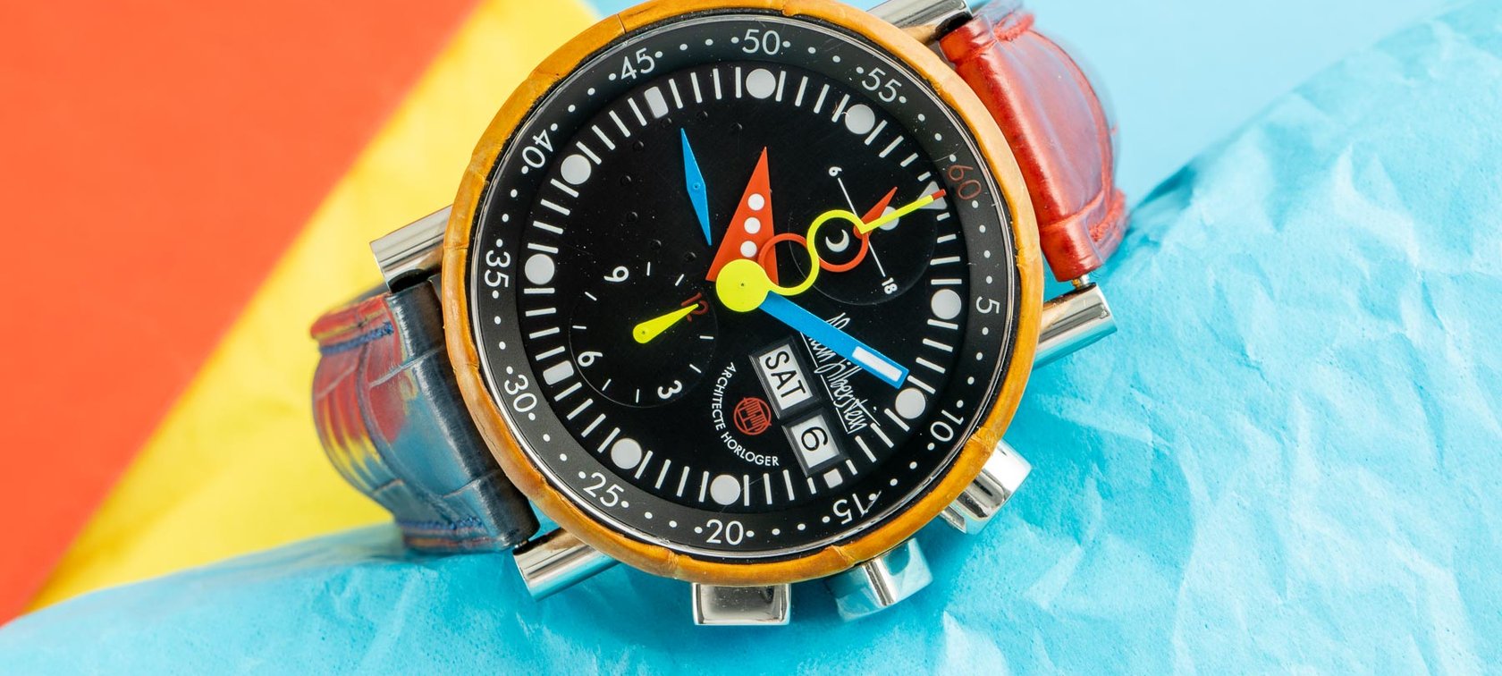 The Reptilian Chic Alain Silberstein Krono Bauhaus Alligator