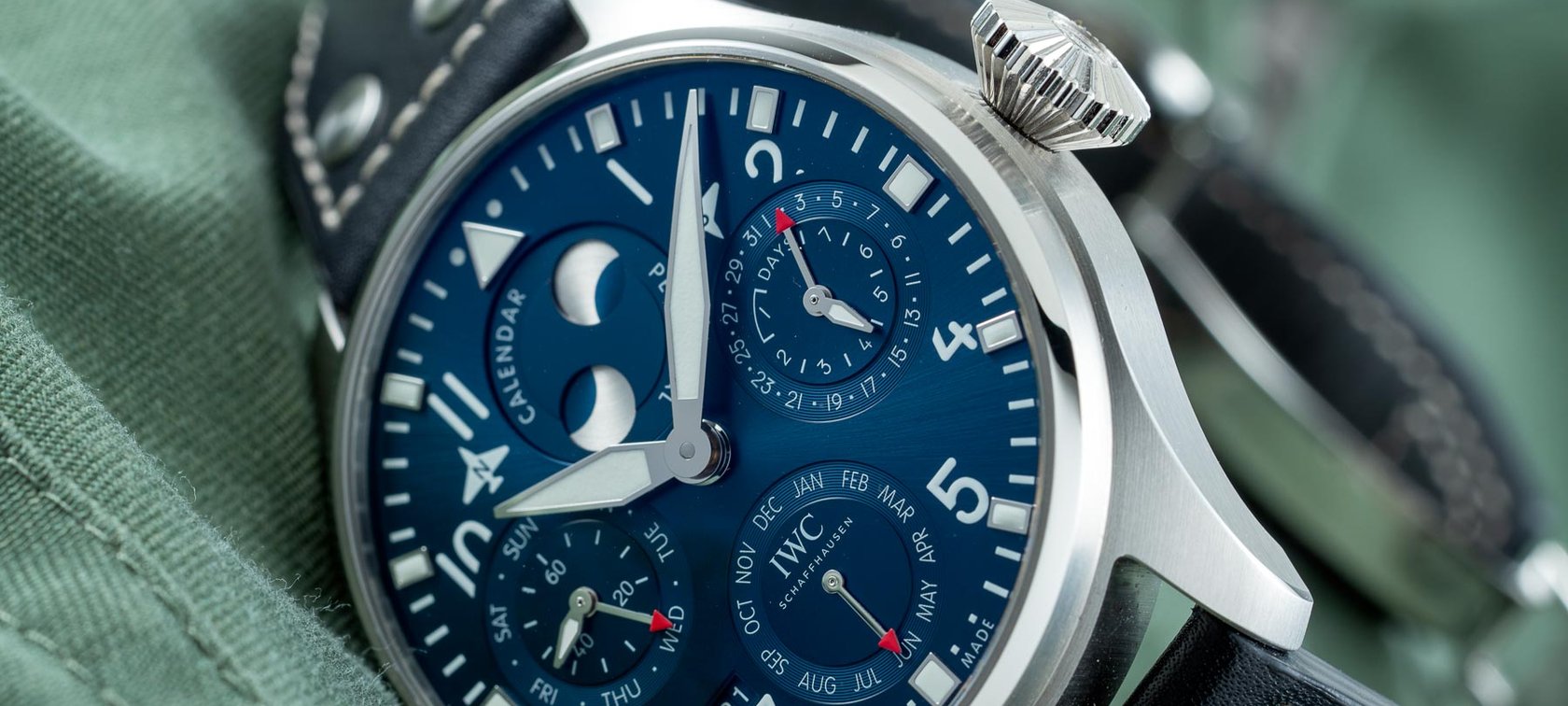 Soaring High Above The Clouds With The IWC Big Pilot Perpetual Calendar