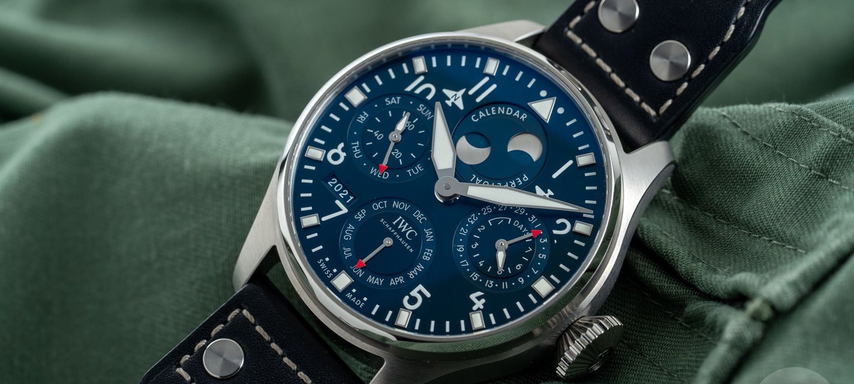 Soaring High Above The Clouds With The IWC Big Pilot Perpetual Calendar