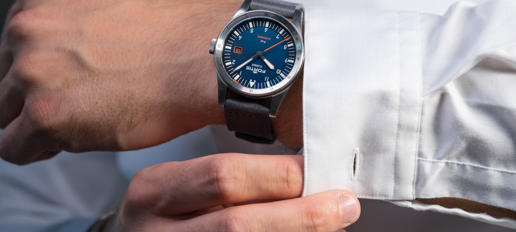 Meet The New Fortis Flieger F-39 And F-41 In Midnight Blue