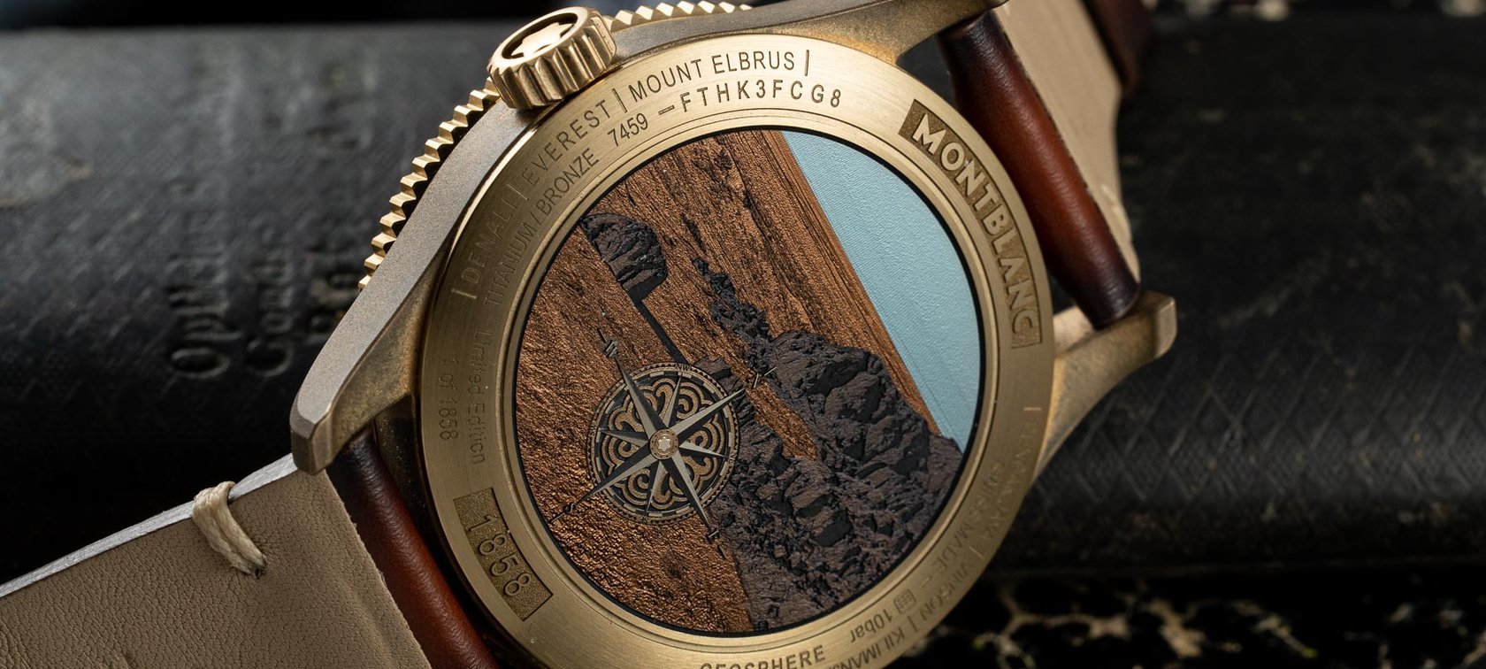 I Want To Wear The Montblanc 1858 Geosphere Limited Edition 1858 Upside Down