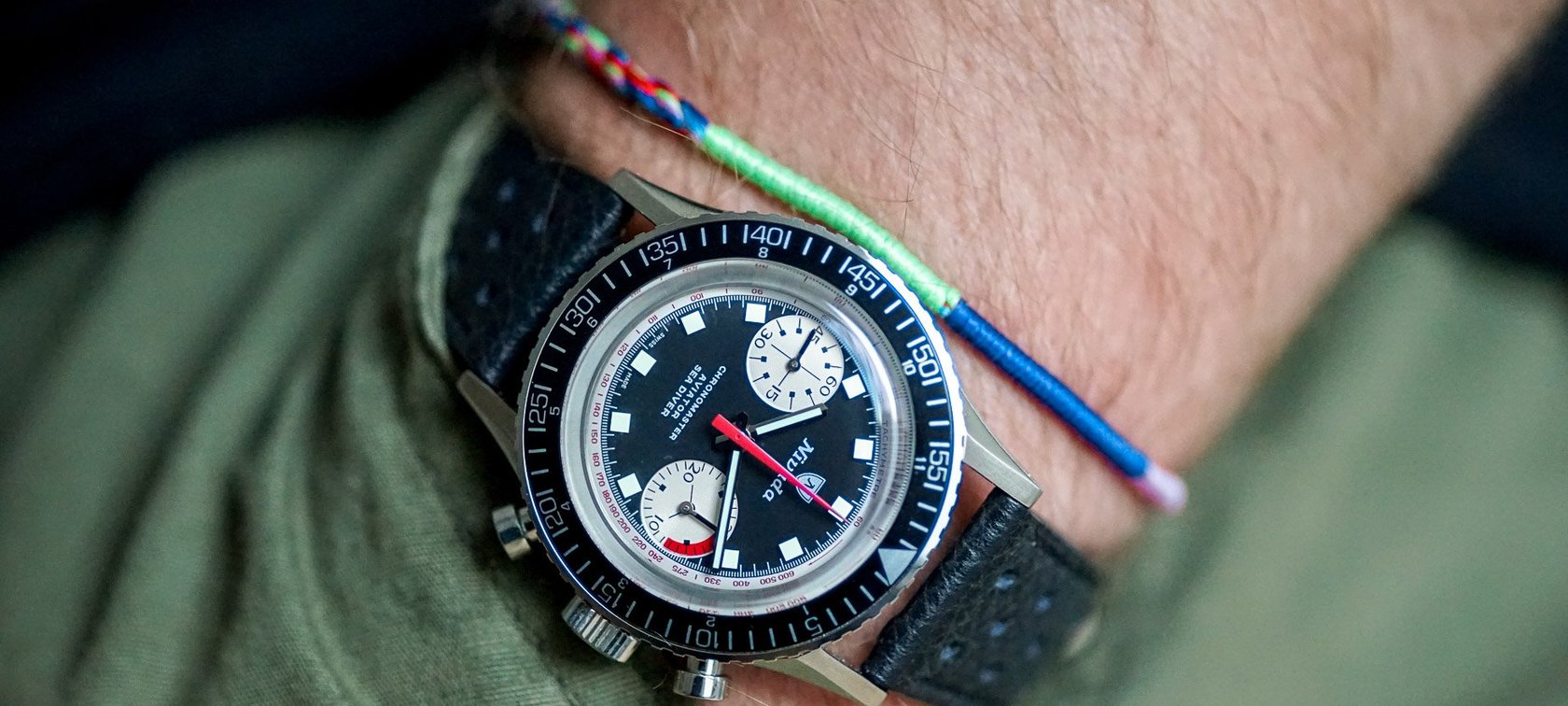 The New Nivada Chronomaster “Paul Newman” Panda With Valjoux 23 Caliber