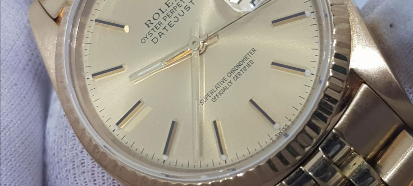 Rolex Datejust 18K 5