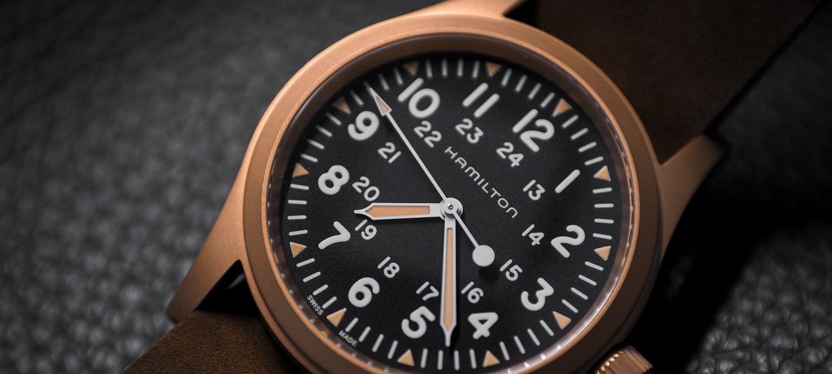 Hands-On Watch Review: The Hamilton Khaki Field Mechanical Bronze