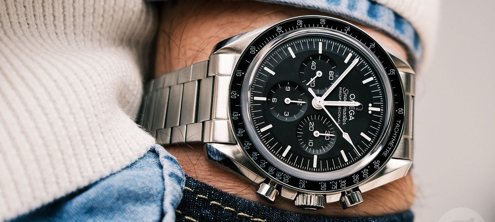 Omega Speedmaster 3861 Moonwatch Forstner Bracelet