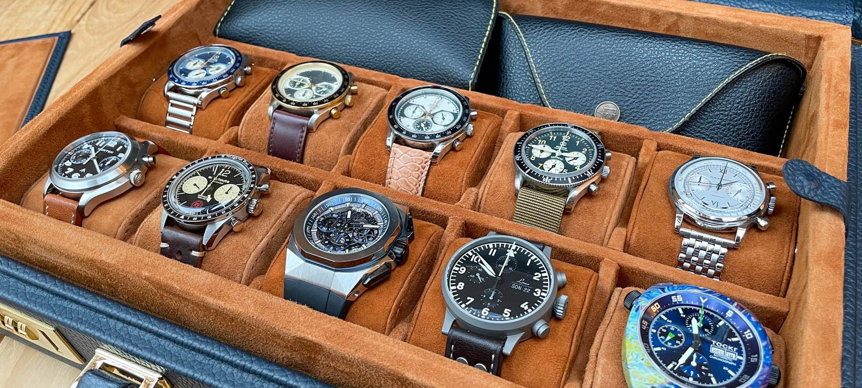 Bosphorus Leather Watch Cases Trunks Briefcases 16