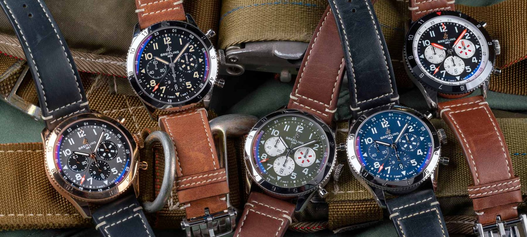 reitling Super AVI Chronograph GMT