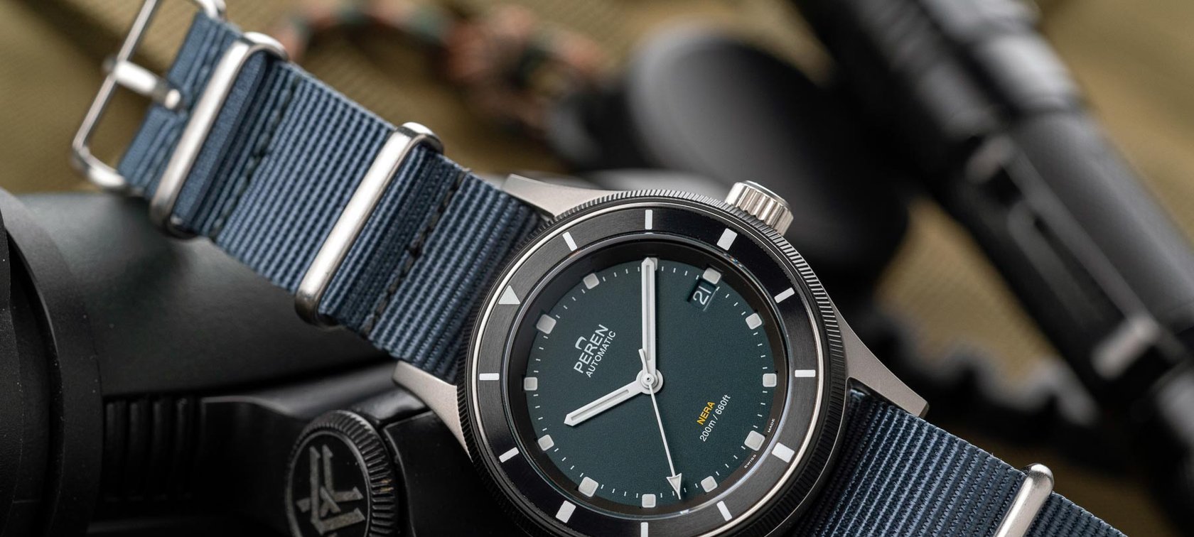 Hands-On With The Peren Nera Rogue Dive Watch
