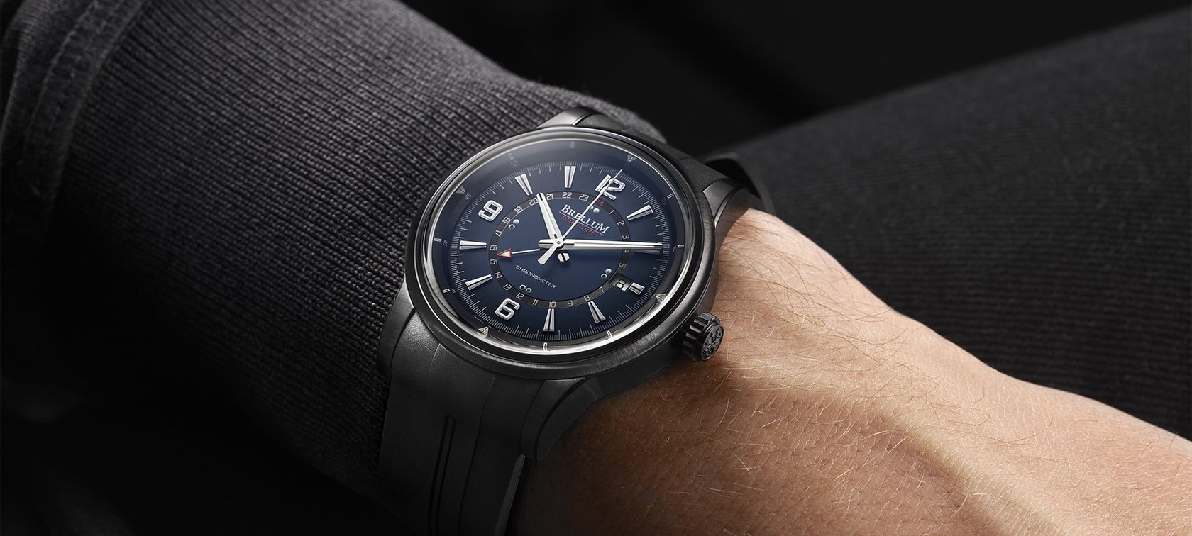 Introducing The Brellum Wyvern GMT LE.1 Ghost Chronometer