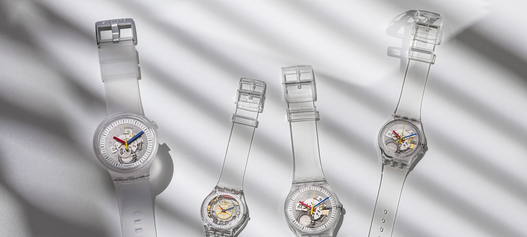 Introducing: Five New Models For The 2022 Swatch Clear Collection