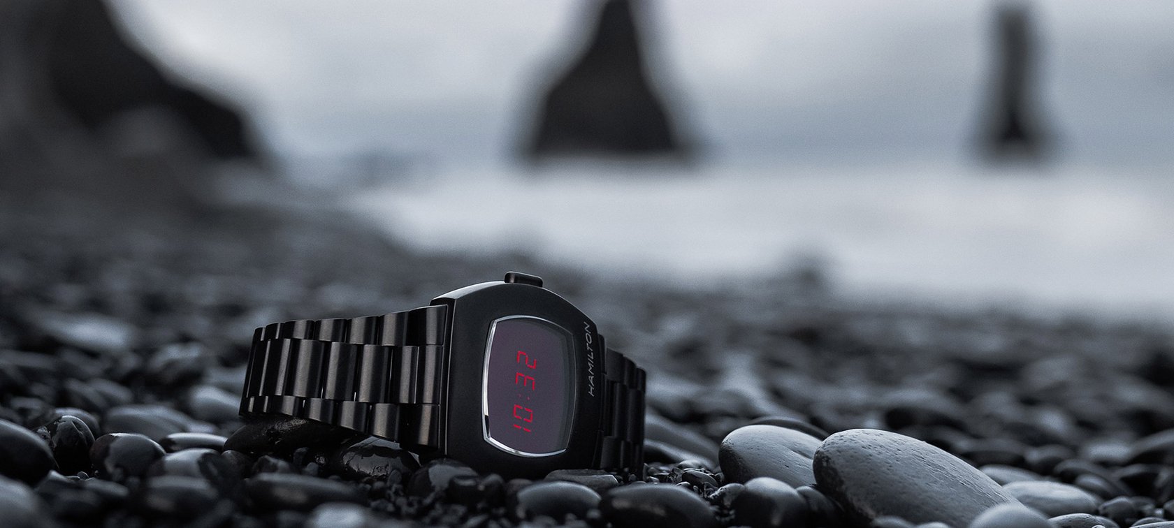 The New All-Black Hamilton PSR Is The Perfect Watch For Any Nighttime Spy Mission