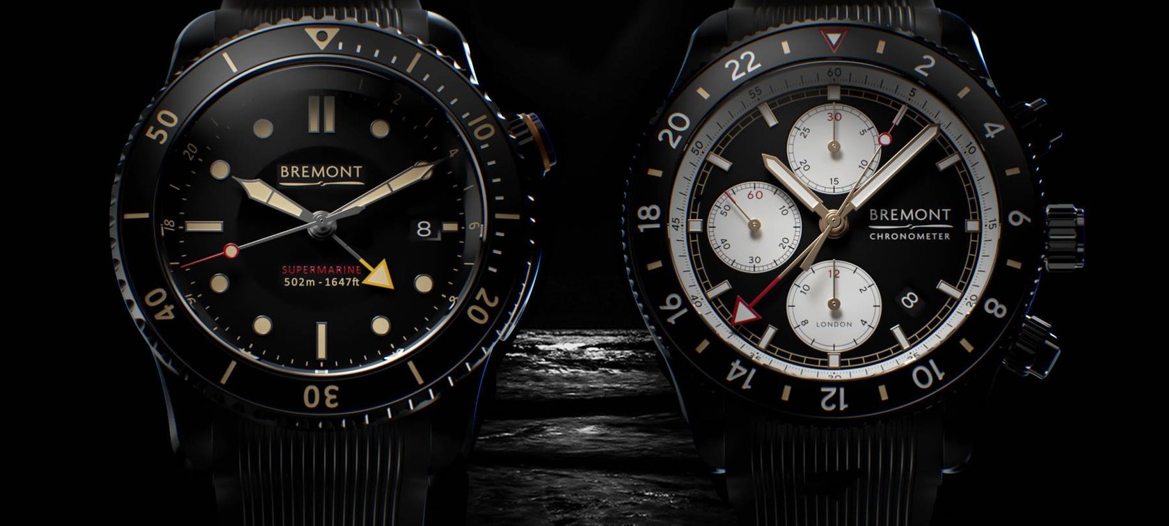 Bremont Drops Two New Supermarine Models Inspired By Military Night Operations