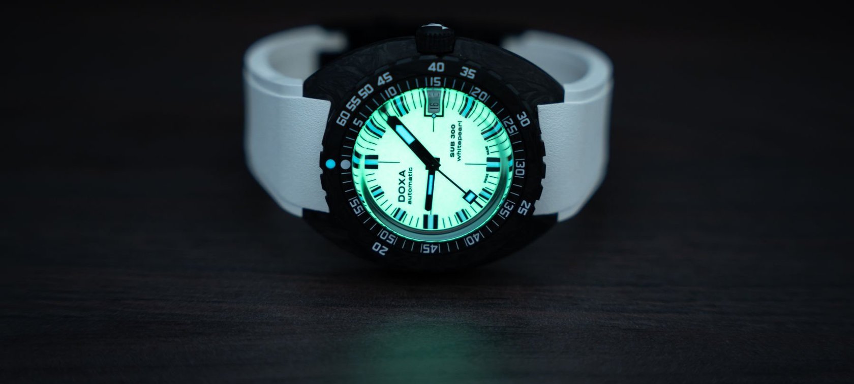 Doxa Introduces The Whitepearl Colorway To The Wider SUB Family Collections