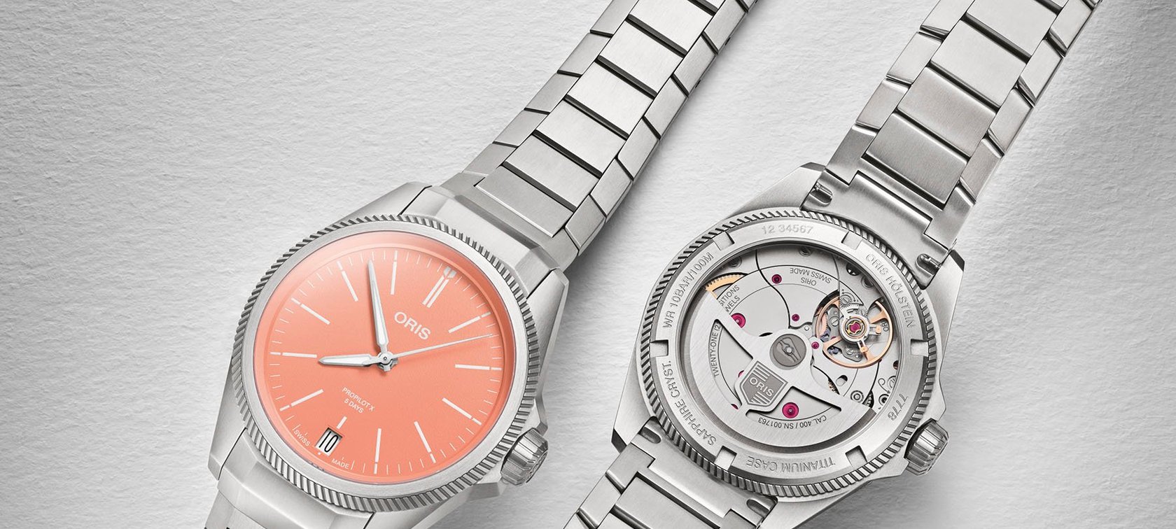 Oris ProPilot X Calibre 400 Salmon