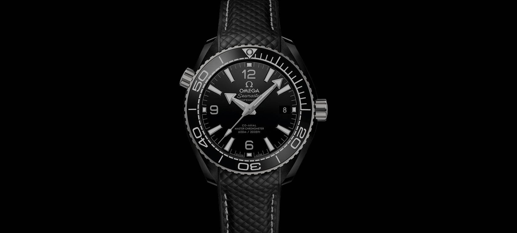 The Unusual Suspects: The Omega Planet Ocean 600M Stealth-Black 39.5mm Diver Radiates Understated Cool