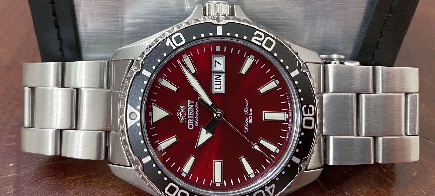 Hands-On With The Oxblood Orient Kamasu