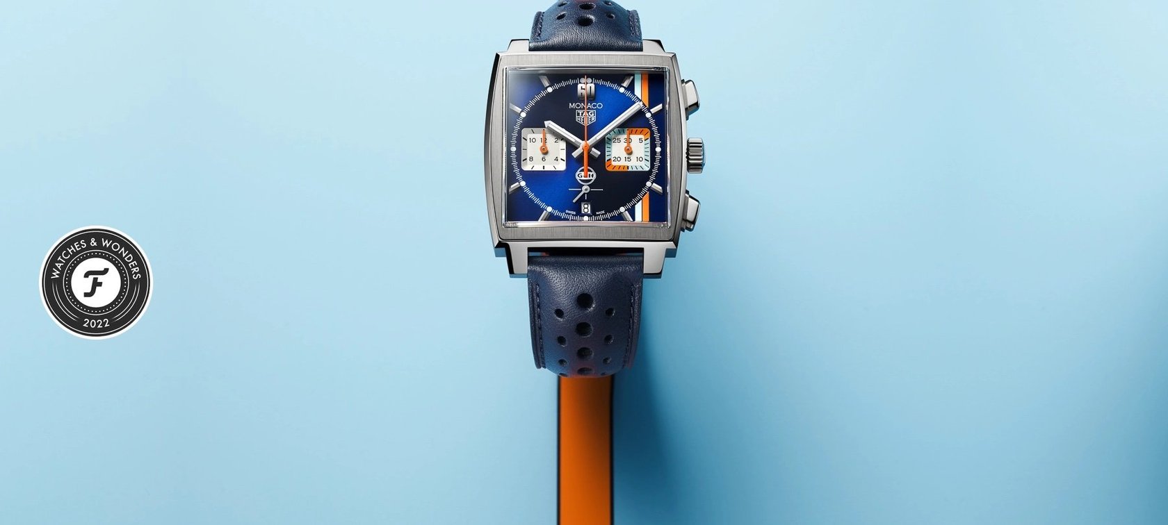 TAG Heuer Introduces The Monaco Gulf Special Edition With The In-House Calibre Heuer 02