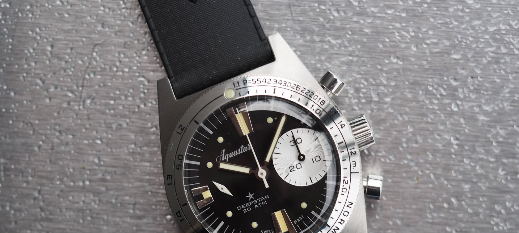 Aquastar Deepstar Mid-size Chronograph 1
