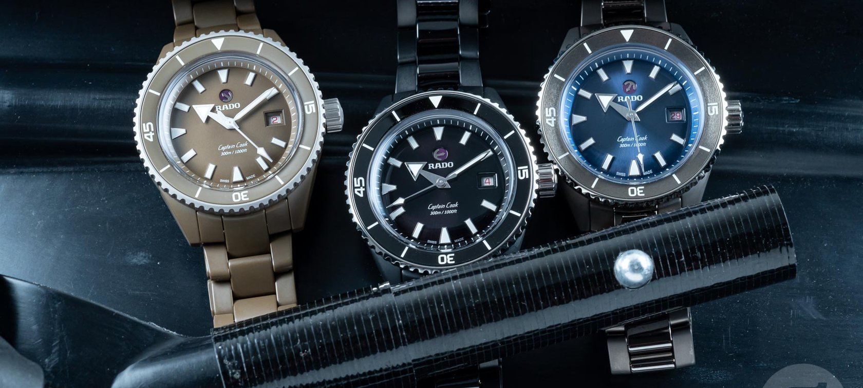 Rado’s Captain Cook High-Tech Ceramic Diver Is Not Just Easy on the Eye
