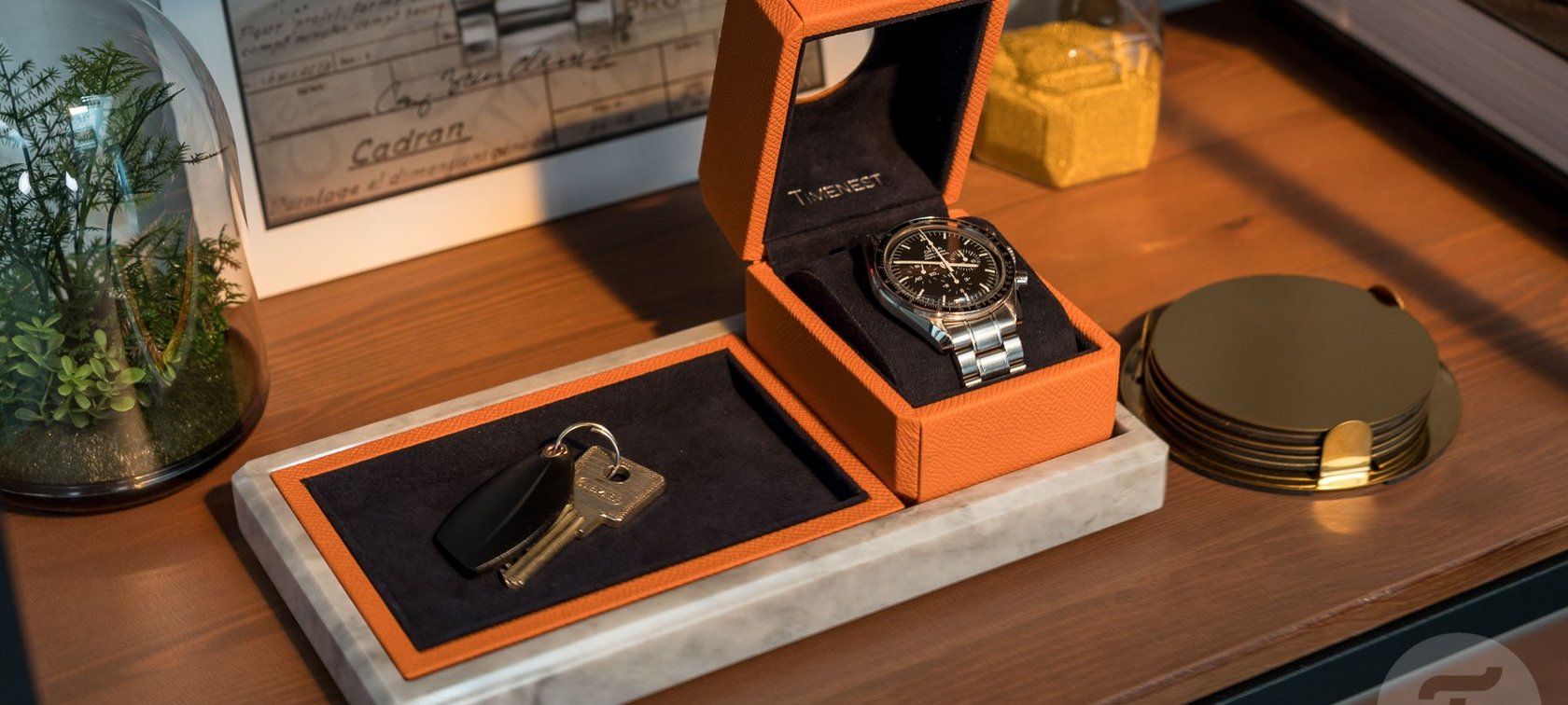 Timenest Table Nest — The Ultimate Daily Watch Storage Solution Both At Home And On The Road