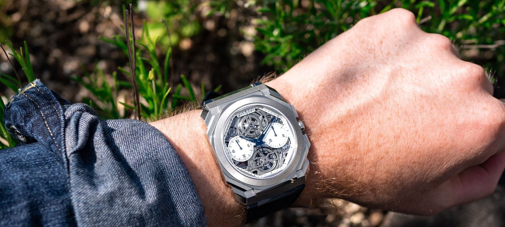 Hands-On With The Bvlgari Octo Finissimo Tourbillon Chronograph Skeleton Automatic In Platinum