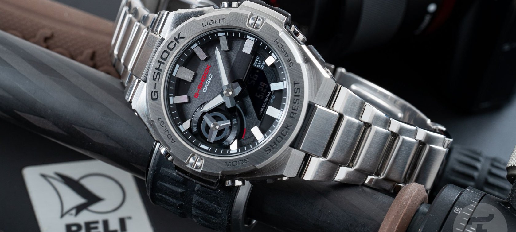 Casio G-Shock G-STEEL GST-B500D-1A Steel Watch