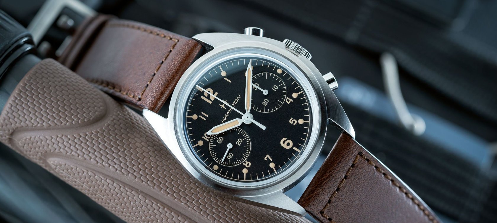 Hamilton Khaki Pilot Pioneer Mechanical Chronograph