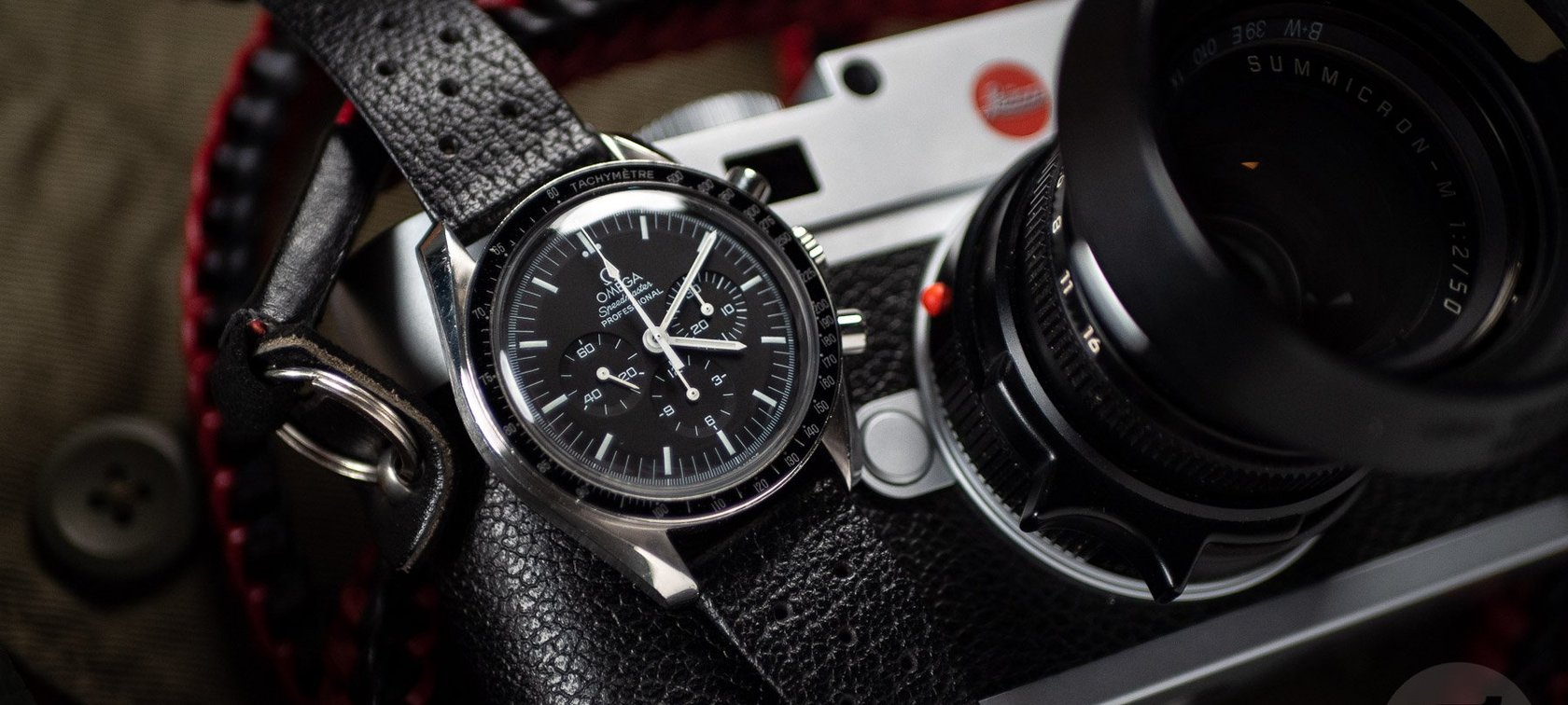Strap Check: My Omega Speedmaster Professional On A Joseph Bonnie STAR 69 Pigskin Strap