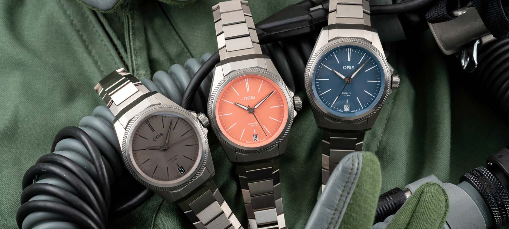 Oris ProPilot X Calibre 400 Watch Trio