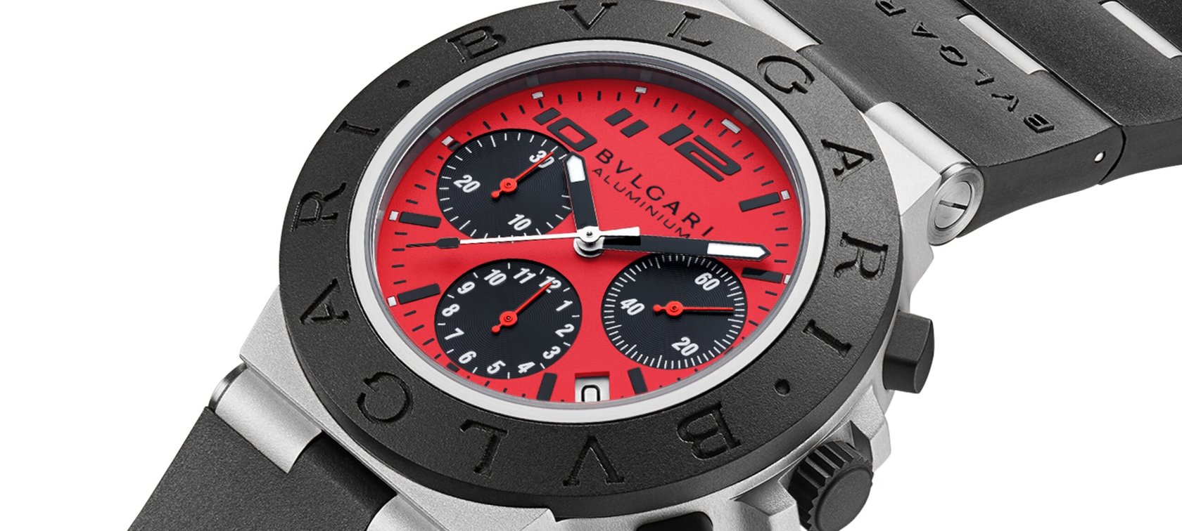 An Italian Affair: Bvlgari And Ducati Meet In An Aluminium Chronograph